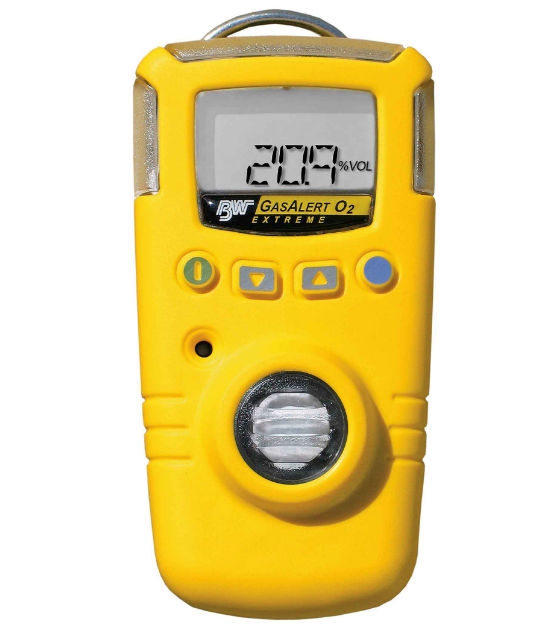 BW Gas Alert Extreme Single Gas Detector