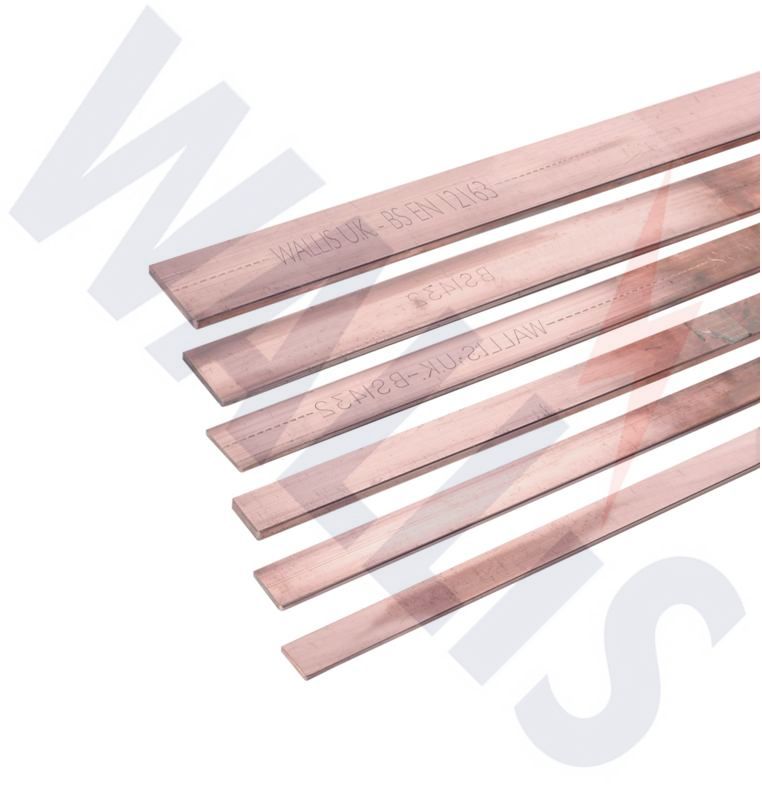 AN Wallis Bare Hard Drawn Copper Bars