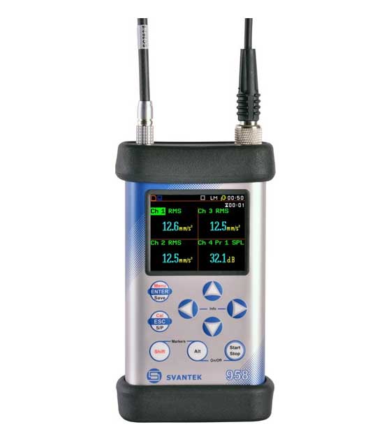 Svantek SVAN 958A Four Channels Sound & Vibration Analyser
