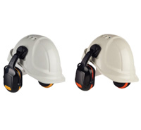 3M Scott Safety Zone Industrial Helmet Mount Ear Defenders